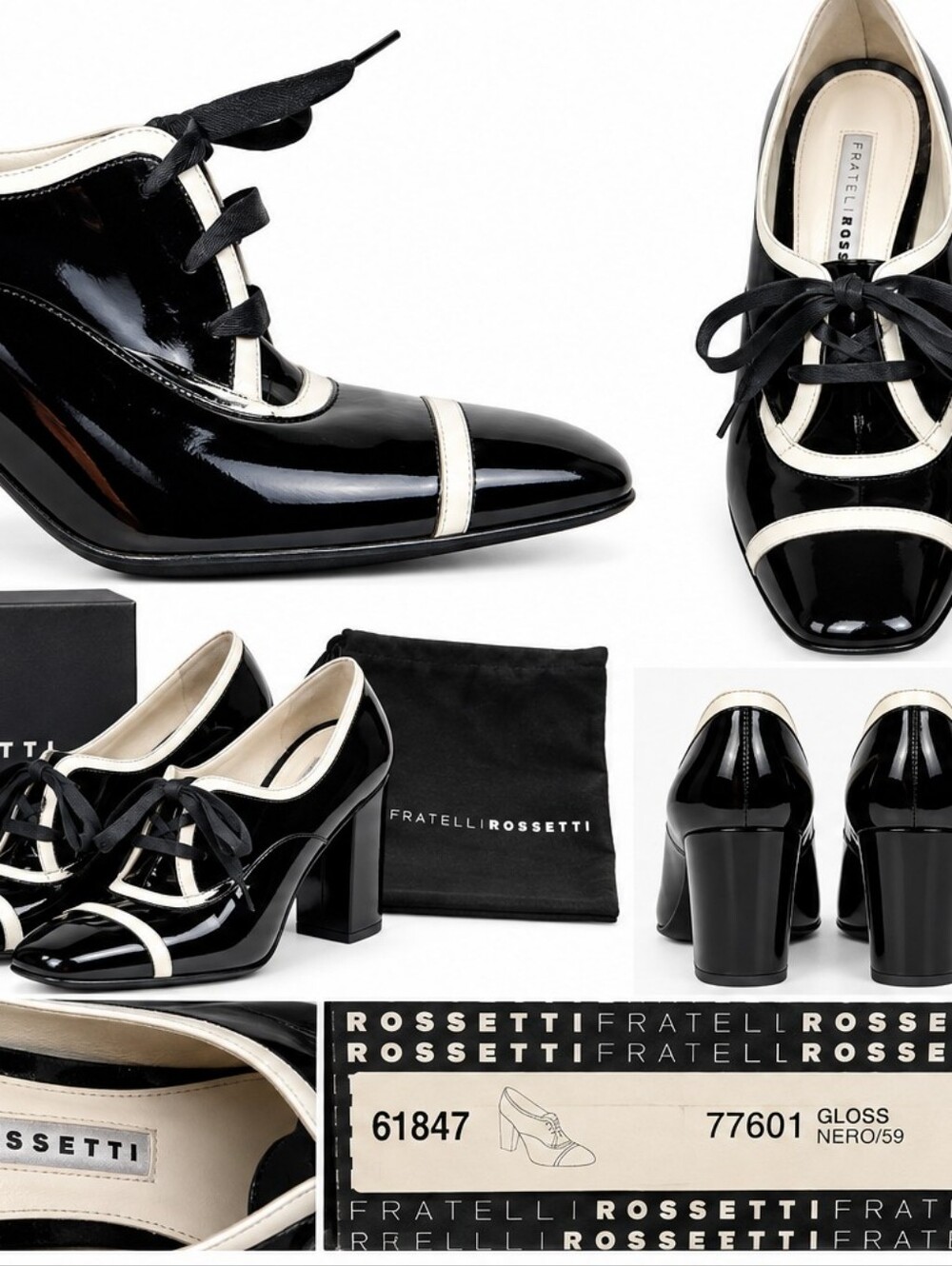 "RARE DISCONTIUED" Fratelli Rosetti Oxfords
